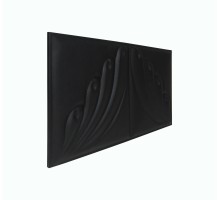 Мягкая стеновая панель Angel 300х600 мм - Black
