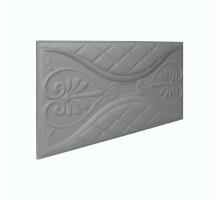 Мягкая стеновая панель Romantic 300х600 мм - Gray