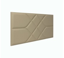 Мягкая стеновая панель Road 300х600 мм - Latte