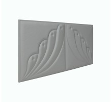 Мягкая стеновая панель Angel 300х600 мм - Gray